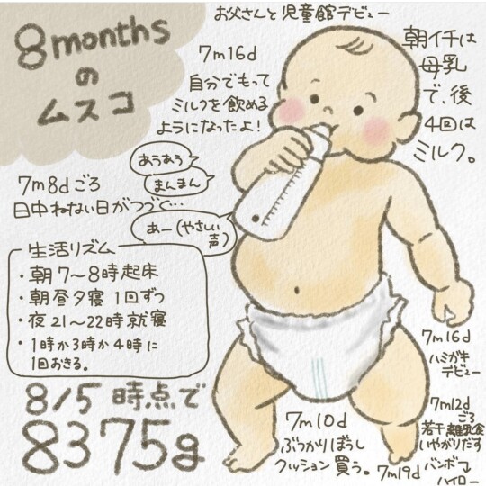 8ヶ月ピーマン１枚目
