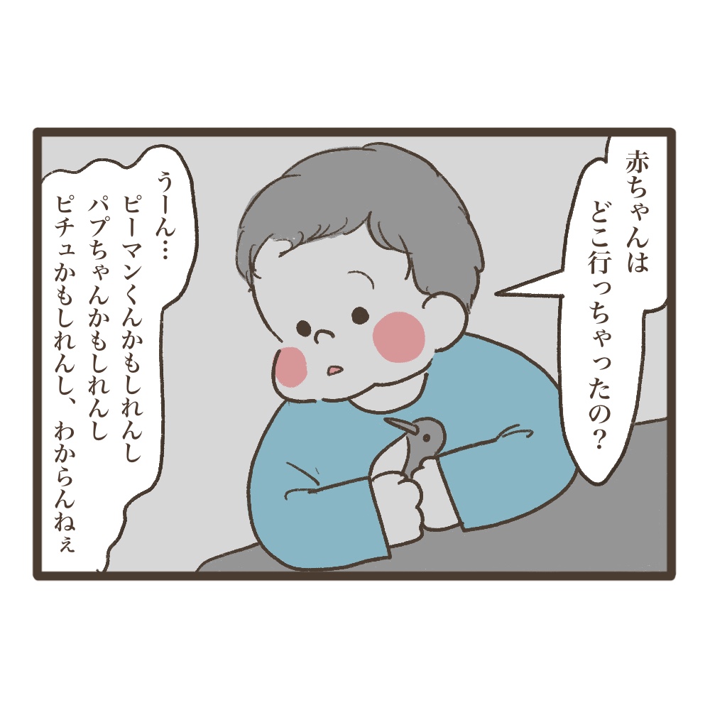 稽留流産の記憶を長男に話してみた