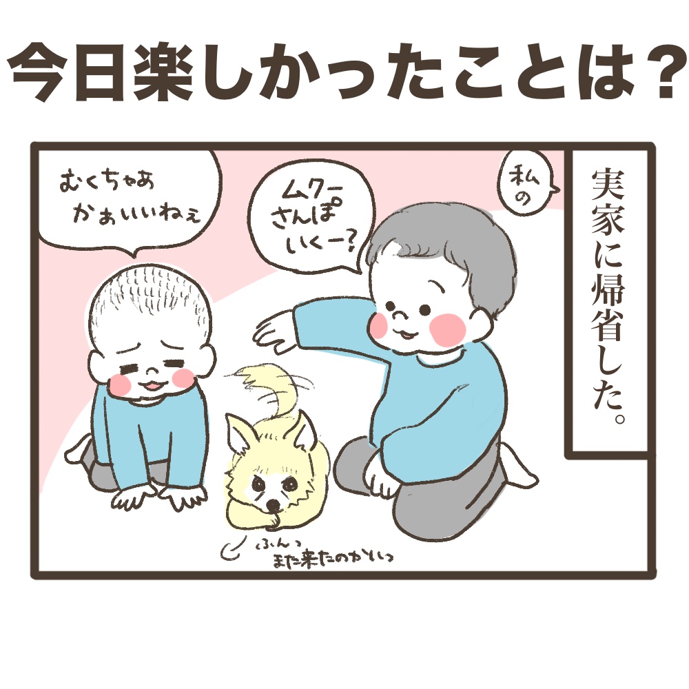 今日楽しかったことは?