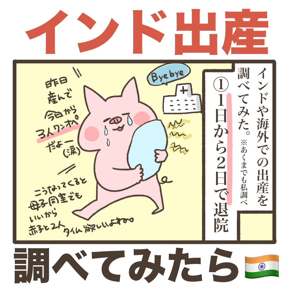 インド出産調べてみた