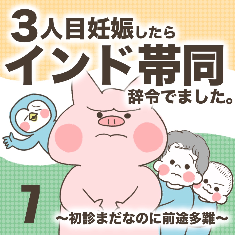 3人目妊娠インド帯同海外駐在初診